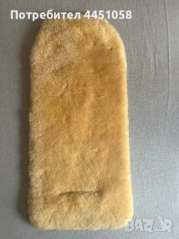 Топла подложка за детска количка от овча вълна, снимка 1