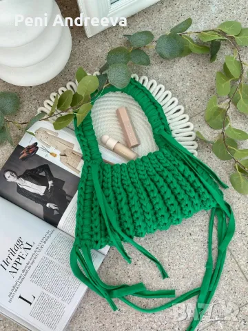 Плетени чанти , снимка 5 - Чанти - 49182568