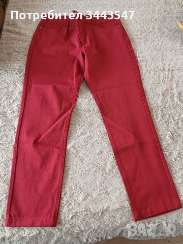 Червен панталон  марков МGО, снимка 2 - Панталони - 43596573