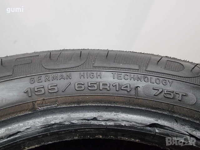 2бр зимни гуми 155/65/14 Fulda C486, снимка 4 - Гуми и джанти - 43337824