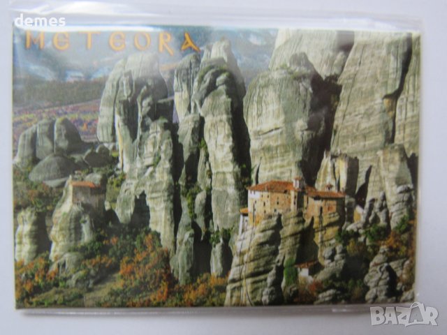 Метален магнит от Метеора, Гърция, снимка 3 - Антикварни и старинни предмети - 43120521