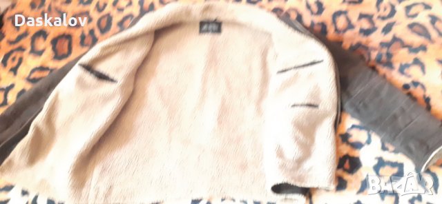 Продавам мъжко яке естествена кожа, снимка 5 - Якета - 27641137