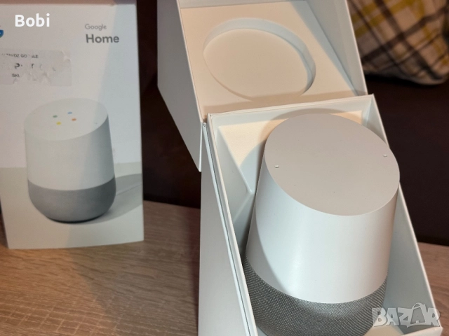 Google Home – Смарт асистент (1-во поколение), снимка 2 - Друга електроника - 52804380