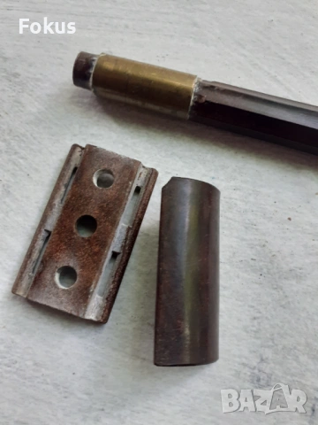 Стара английска самобръсначка бакелит и бронз, снимка 4 - Антикварни и старинни предмети - 53327953