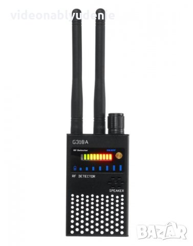 Професионален 2хАнтени 1-8000MHz Мощен CDMA RF GPS WiFi Скрита Камера Детектор Аудио Бръмбари Тракер, снимка 5 - Комплекти за видеонаблюдение - 27635477