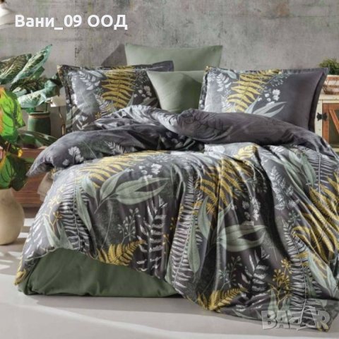 Сатениран памук! Макси сет 4 части, снимка 2 - Спално бельо - 40879186