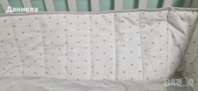 Обиколник за бебешка кошара LEN на IKEA, снимка 2 - Спално бельо и завивки - 53236202