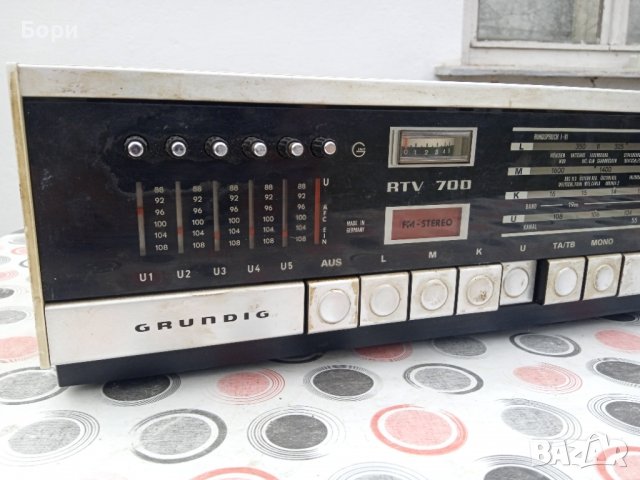 GRUNDIG RTV700 HIFI STEREO Ресийвър, снимка 2 - Ресийвъри, усилватели, смесителни пултове - 39395540