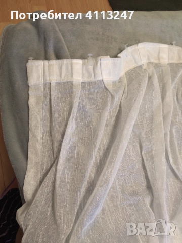 Ново ушито перде готово за слагане 