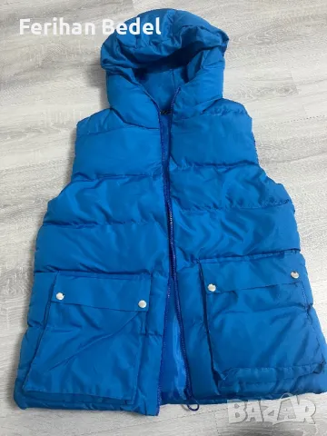 дамски елек в страхотно синьо, снимка 1