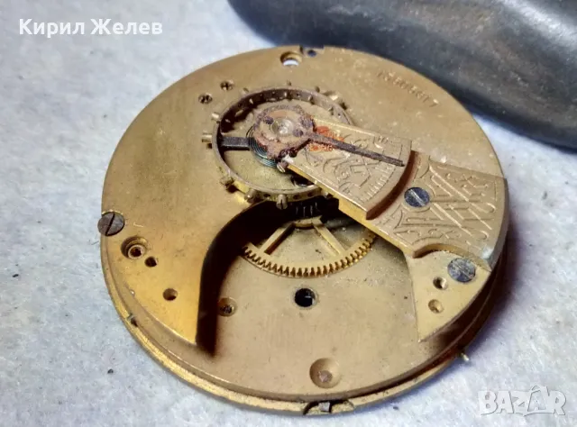 МЕХАНИЗЪМ от СТАР КОЛЕКЦИОНЕРСКИ РЯДЪК ВИКТОРИАНСКИ ДЖОБЕН ЧАСОВНИК ЗаЧАСТИ РЕМОНТ РЕСТАВРАЦИЯ 22189, снимка 3 - Антикварни и старинни предмети - 48618803