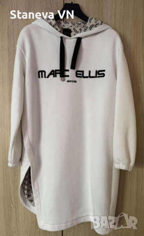 Рокля суитшърт MARC ELLIS с качулка, нова