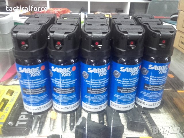 Спрей за самозащита-Sabre Red МК-3 Foam, снимка 3 - Газово оръжие - 35642895