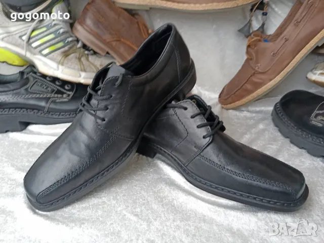 мъжки обувки КАТО НОВИ RIEKER original, 100% висококачествена естествена кожа, 43 - 44, снимка 3 - Официални обувки - 47825667