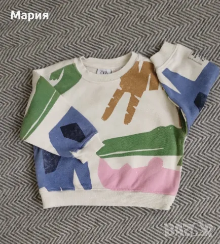 Zara, HM дрехи за момиче 6-9м, снимка 7 - Бебешки блузки - 49112608