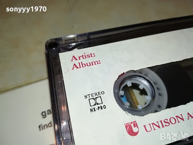 ⭕️GABRIELLE-UNISON 0410221736, снимка 15 - Аудио касети - 38219746