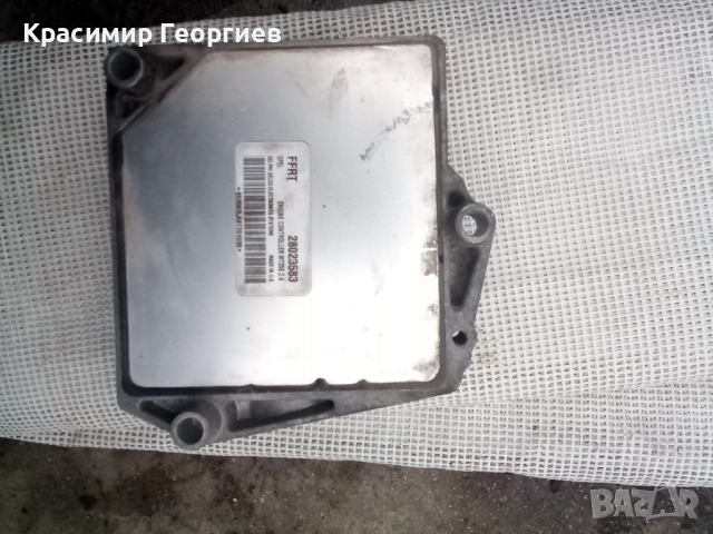 28023583 ЕКУ компютър Опел Зафира Б16 CNG 94к.с. 2006г-2013г фабричен метан , снимка 4 - Части - 52322952