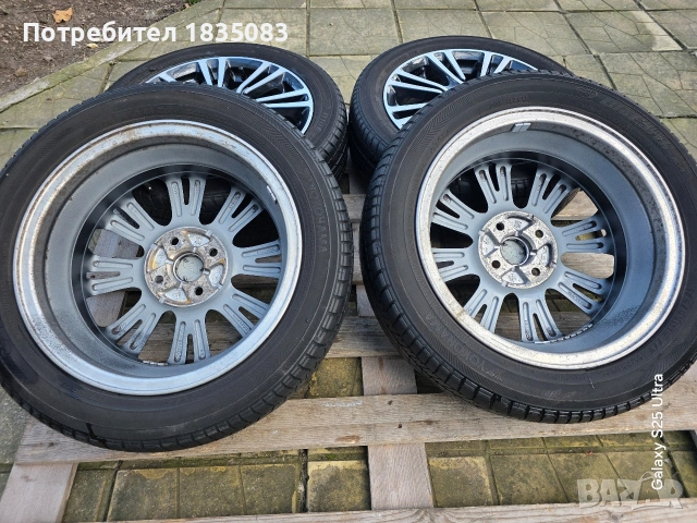 Лети джанти 15ки 4х100 Mitsubishi + летни гуми 175/15/15 Yokohama, снимка 9 - Гуми и джанти - 53044969