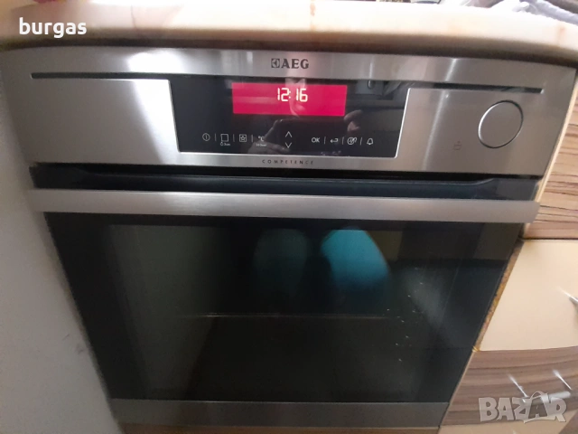 Фурна за вграждане АЕГ с пара , снимка 4 - Печки, фурни - 53081855
