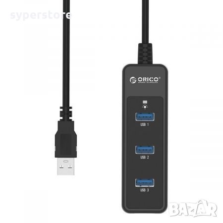 USB Хъб USB Разклонител Orico W5PH4-U3 USB3.0 4-портов Destktop HUB, снимка 3 - Друга електроника - 35621054