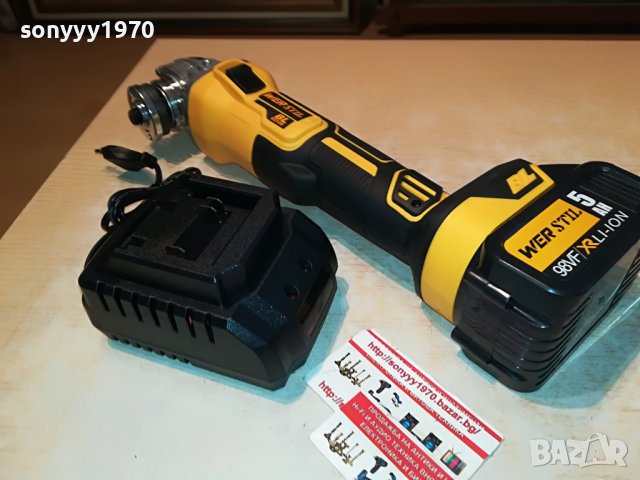 🔥ФЛЕКС С БАТЕРИЯ И ЗАРЯДНО 2909221550, снимка 9 - Ъглошлайфи - 38159911