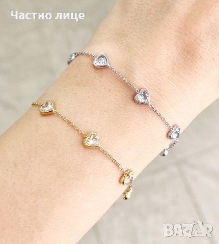 Гривна от медицинска стомана , снимка 2 - Гривни - 40438636