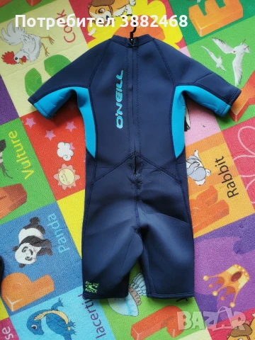 Неопренов костюм ONEILL като нов обличан два пъти 6 години , снимка 2 - Детско бельо и бански  - 50589085