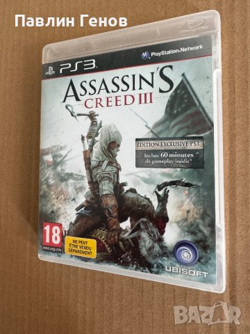 Assassin's Creed 3 за плейстейшън 3 , PS3 , playstation 3, снимка 2 - Игри за PlayStation - 43914190