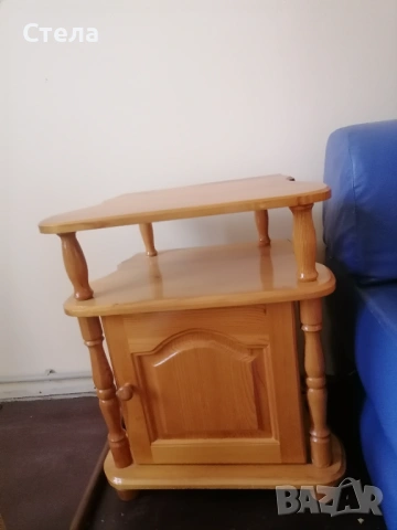 Единични дървени легла с нощни шкафчета, снимка 8 - Шкафове - 53178509