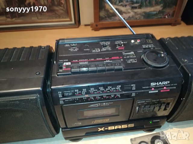 sharp wf-t379z made in japan 1804211157, снимка 12 - Радиокасетофони, транзистори - 32590564