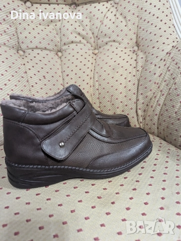 дамски боти естествена кожа , снимка 3 - Дамски боти - 52450143