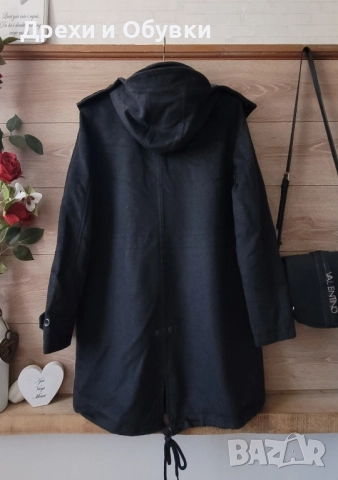 Палто с качулка , снимка 4 - Палта, манта - 52143150