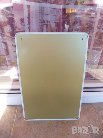 Метална табела храна топла крем супа домати хляб ресторант пилешка топчета шкембе чорба, снимка 3 - Декорация за дома - 43461343