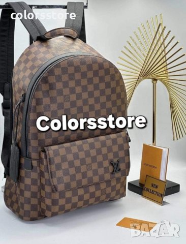 Раница LouisVuitton-кафяво каре /VL-L66