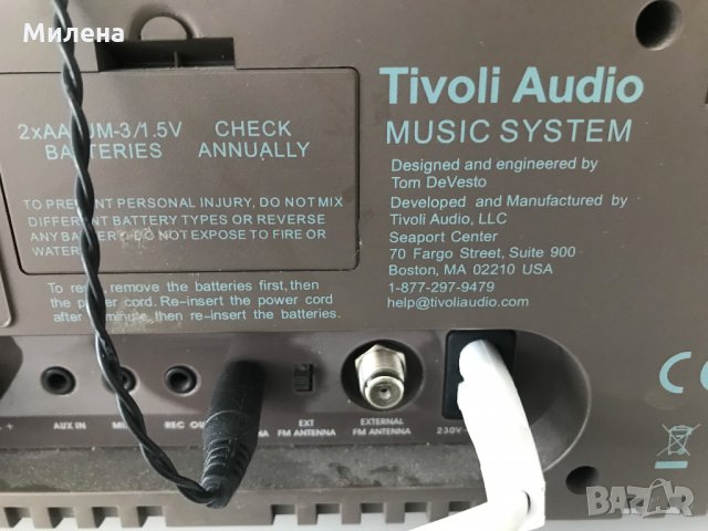 TIVOLI AUDIO MUSIC SYSTEM, снимка 6 - Аудиосистеми - 34705393