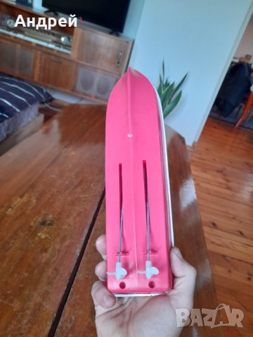 Стара играчка лодка,катер #10, снимка 5 - Антикварни и старинни предмети - 39554446