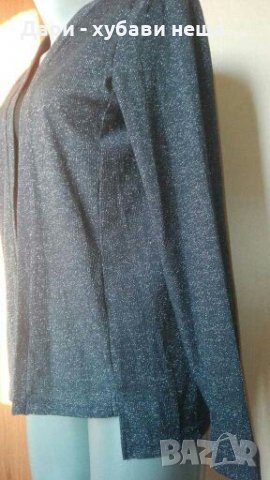 Сребриста жилетка в сиво синьо🌹🍀M/L,L🌹🍀, снимка 2 - Жилетки - 33511070