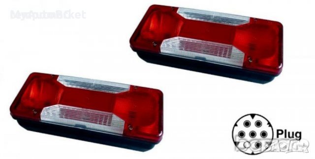 Стопове Ивеко Дейли, Ситроен,Фиат Дукато Универсал Задни Светлини