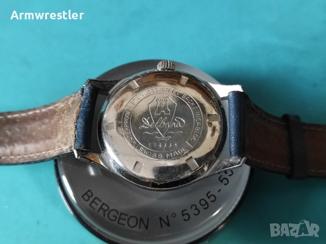 Швейцарски Механичен Мъжки Часовник DELBANA Swiss Made, снимка 4 - Мъжки - 51863364