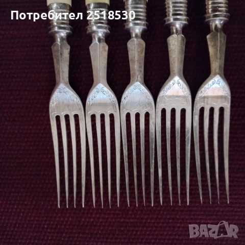 Старинни вилици , снимка 3 - Антикварни и старинни предмети - 51878048