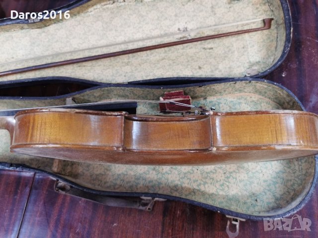 Стара цигулка Кремона 3/4, снимка 9 - Струнни инструменти - 38260839