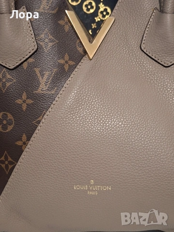 Louis Vuitton Дамска чанта кожа и Monogram Canvas, снимка 3 - Чанти - 53209332