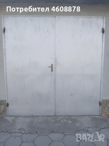 Желязна врата-двукрилна