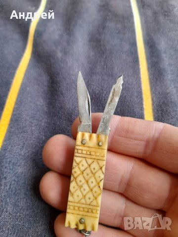 Стар джобен нож,ножче,ножка #11, снимка 4 - Други ценни предмети - 40435433