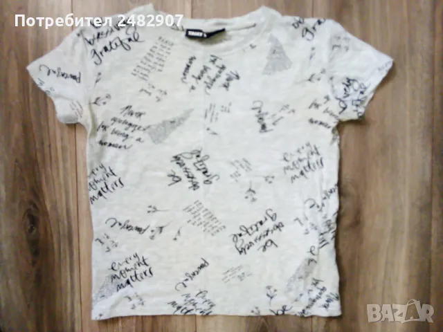 Дамска блуза с къс ръкав, снимка 2 - Тениски - 47700491