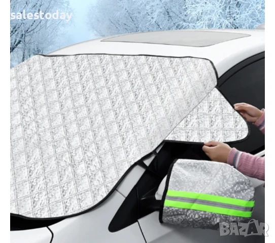 Термо покривало за предно стъкло, Сенник бус, тир за предно стъкло, 172см, снимка 2 - Аксесоари и консумативи - 39900212