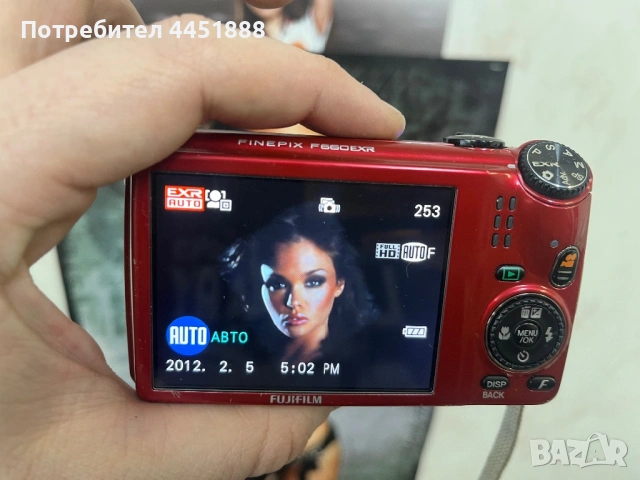 fujifilm finepix f660exr , снимка 2 - Фотоапарати - 53301659