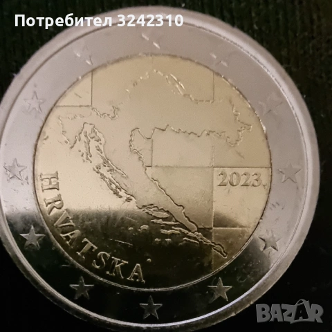 Монета от 2 евро от 2023 г.