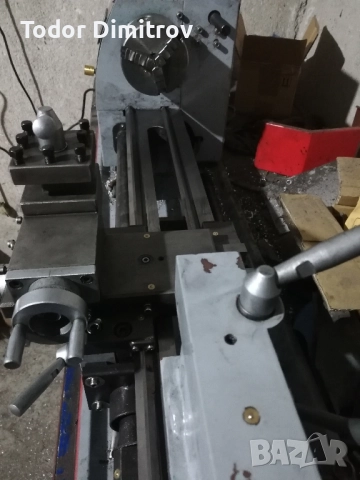 Прецизен малък струг за метал холзман ед400фд, снимка 3 - Стругове - 52110856