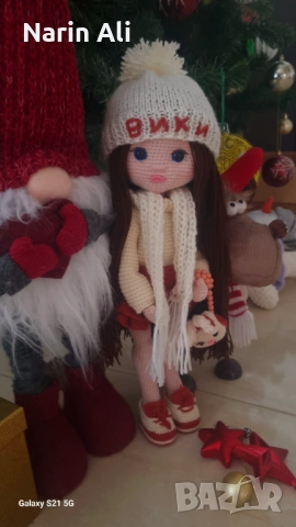  Ръчно плетена кукла